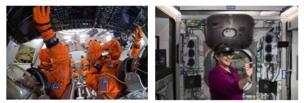 미국 연방항공우주국 우주선 오리온 개발 프로젝트에 마이크로소프트의 홀로렌즈2가 투입됐다.