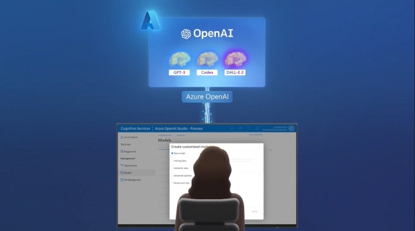 ’애저 오픈AI 서비스’가 출시됨에 따라 GPT-3.5, 코덱스, 달리2 등 가장 진보한 AI 모델을 마이크로소프트 클라우드 애저에서 사용할 수 있게 됐다.