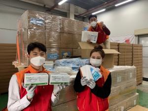 중국 우시시 정부, SK하이닉스에 코로나19 방역 물품 제공