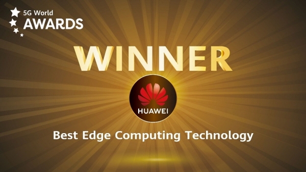 화웨이는 '2020 5G 월드 서밋'에서 '베스트 엣지 컴퓨팅' 상을 수상했다.