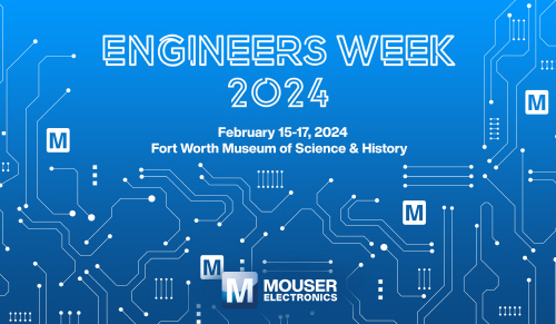 마우저는 2월 15일부터 17일까지 포트워스 과학역사 박물관에서 진행되는 ‘엔지니어 위크’ 기간 동안 미래의 설계 엔지니어들의 상상력을 고취하고 미래 세상에 영향을 미칠 최신 기술을 선보일 예정이다.