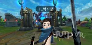 SK텔레콤 ‘점프AR·VR’, LoL 게임의 주인공들 만난다