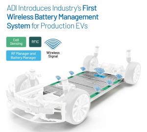 ADI, 전기차용 무선 배터리 관리 시스템 출시
